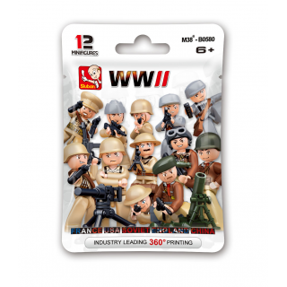 M38-B0580 Sluban WWII Soldiers