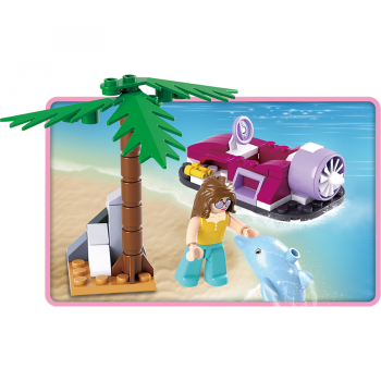 M38-B0600A Sluban Hovercraft