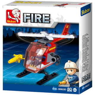 M38-B0622D Firefighting Helicopter - Fire serie