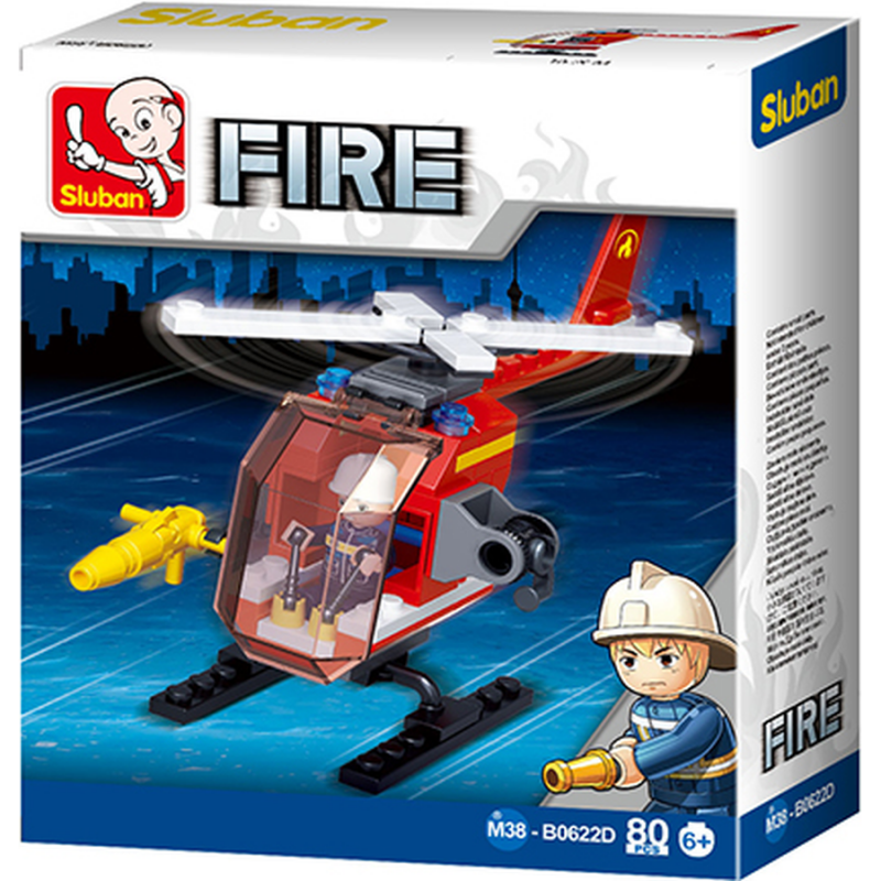 M38-B0622D Firefighting Helicopter - Fire serie