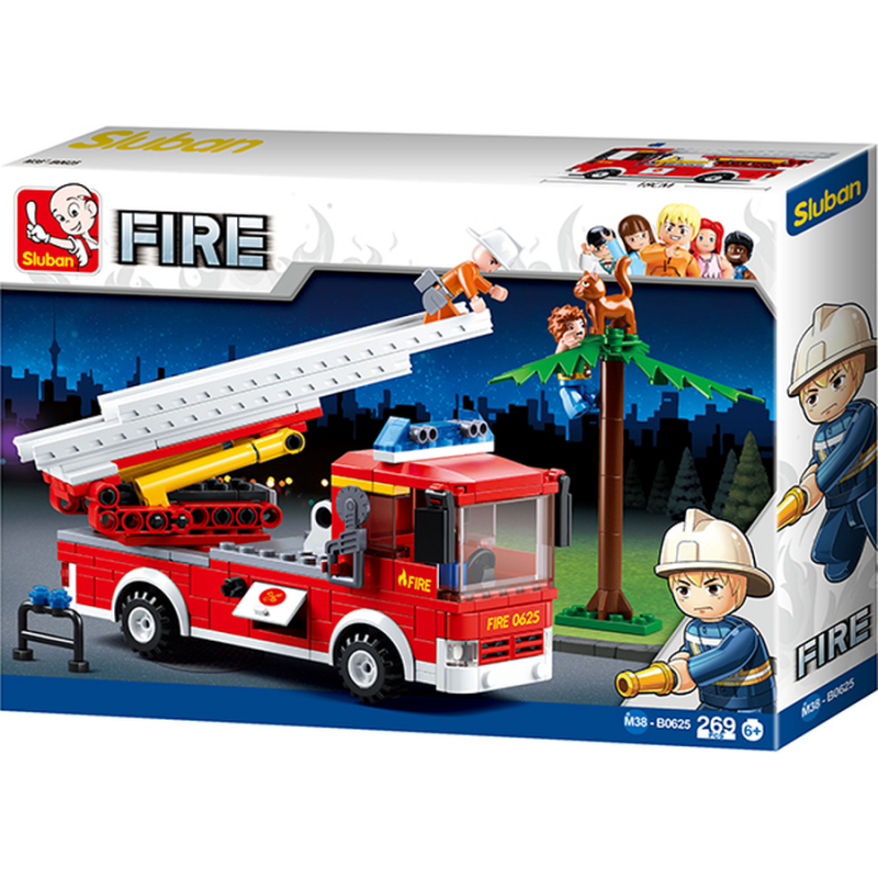 M38-B0625 Sluban Ladder Truck - Fire serie