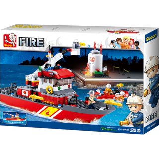 M38-B0630 Sluban Fire boat - Fire serie