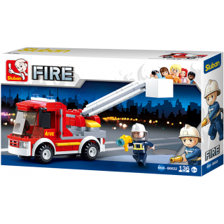 M38-B0632 Sluban Small Fire Truck - Fire serie
