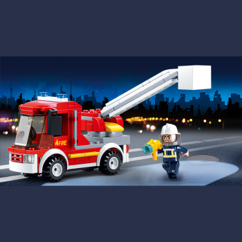 M38-B0632 Sluban Small Fire Truck - Fire serie