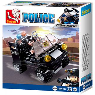 M38-B0638C Sluban ME Buggy - Police serie