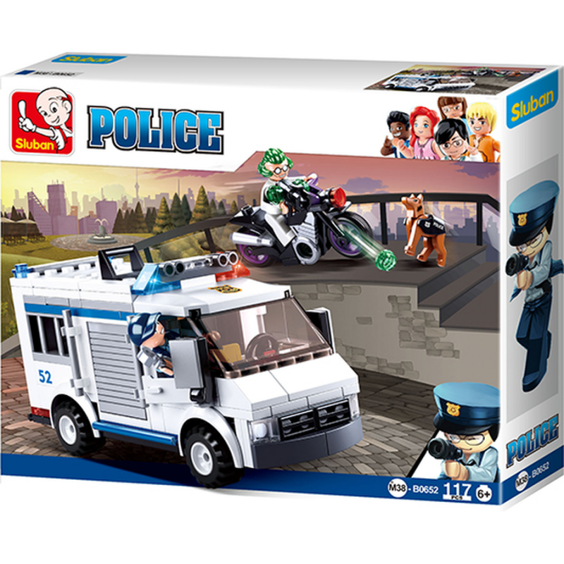 M38-B0652 Sluban Prisoner Transport - Police serie