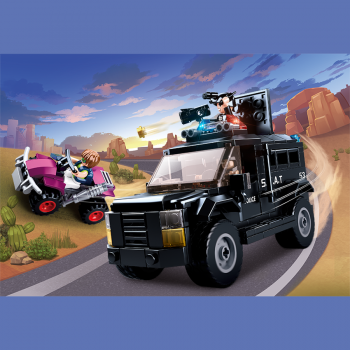 M38-B0653 Sluban Armored Riot Police Van - Police serie
