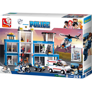 M38-B0660 Sluban Police Office - Police serie