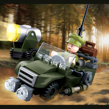 M38-B0678B Sluban Allied Off-road Vehicle