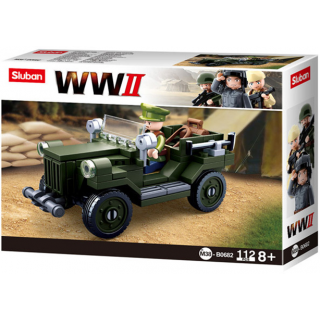 M38-B0682 Sluban Allied Light Truck