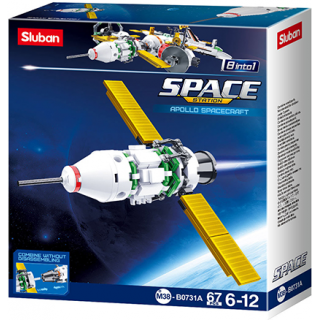 M38-B0731A Sluban Satellite A - Space serie