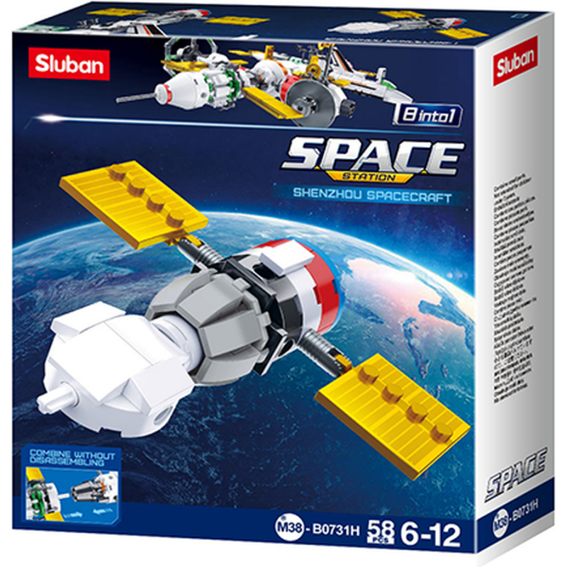 M38-B0731H Sluban Satellite H - Space serie