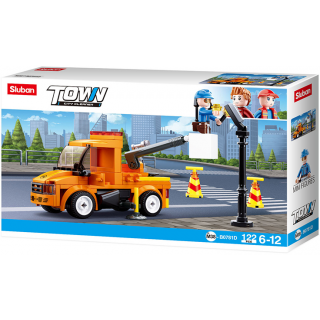 M38-B0781D Sluban Street Lamp Truck - City Cleaners serie