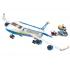 Sluban M38-B0366 Aviation Air Bus Oversized Airplane Building Block Set, Multi Colour
