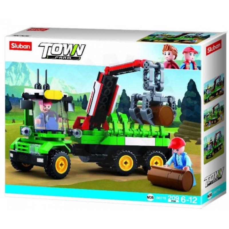 M38-B0778 Sluban Farm serie - Log Transport