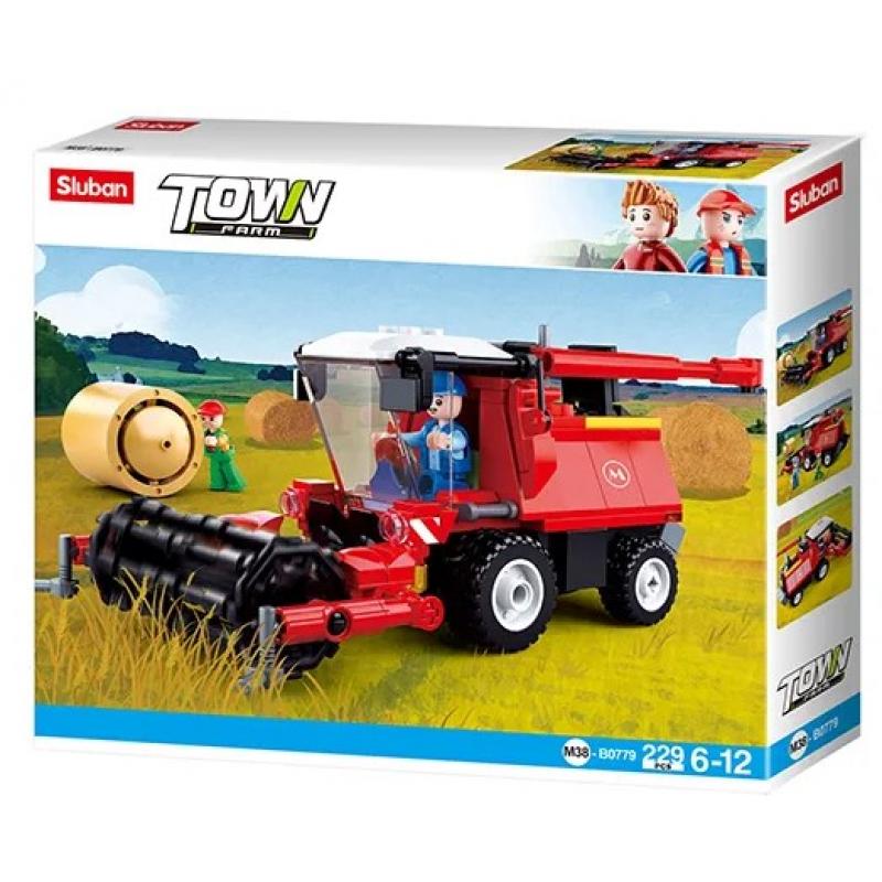 M38-B0779 Sluban Combine Harvester - Farm serie