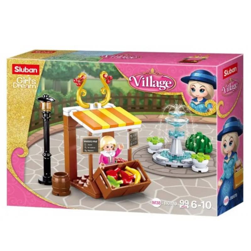 M38-B0870 Sluban Fruit Stall