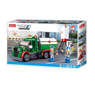M38-B0878 Sluban Tank Truck - City Scene serie