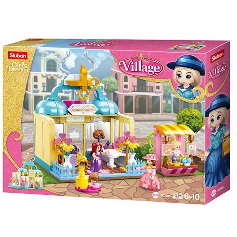 M38-B0906 Sluban Hairdressing - Village serie