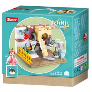 M38-B0919B Sluban Room of the Black Cat - Mini Handcraft serie