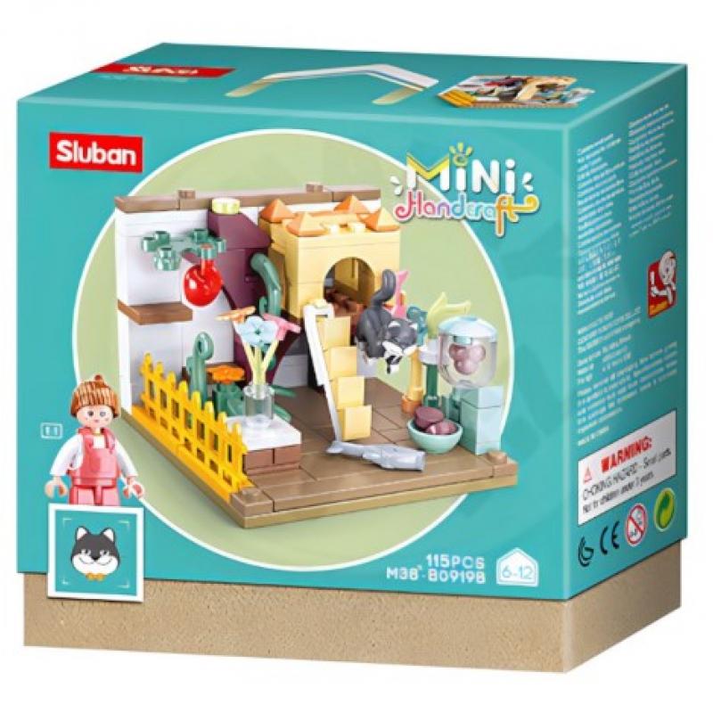 M38-B0919B Sluban Room of the Black Cat - Mini Handcraft serie