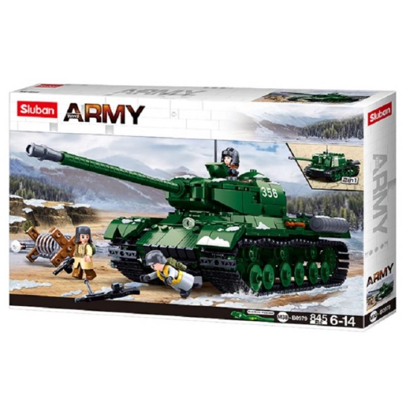 Sluban - M38-B0979 Heavy Tank 2 in 1 (Battle of Budapest)