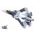 Sluban - M38-B0986 Gray White Jet Fighter 2 in 1