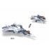 Sluban - M38-B0986 Gray White Jet Fighter 2 in 1
