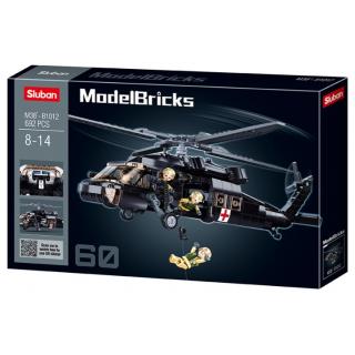 Sluban - M38-B1012 US Medical Army Helicopter