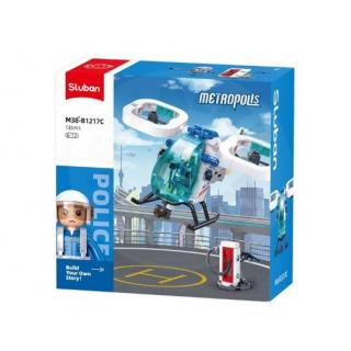 Sluban - M38-B1217C Metropolis Police - Air Patrol Operation