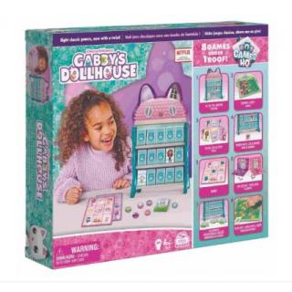 Spin Master Gabby's Dollhouse: 8 Games Under 1 Roof - Board Games (6065857)