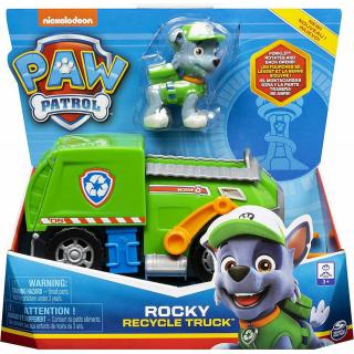 Spin Master Paw Patrol - Rocky Recycle Truck with Pup (20114325)