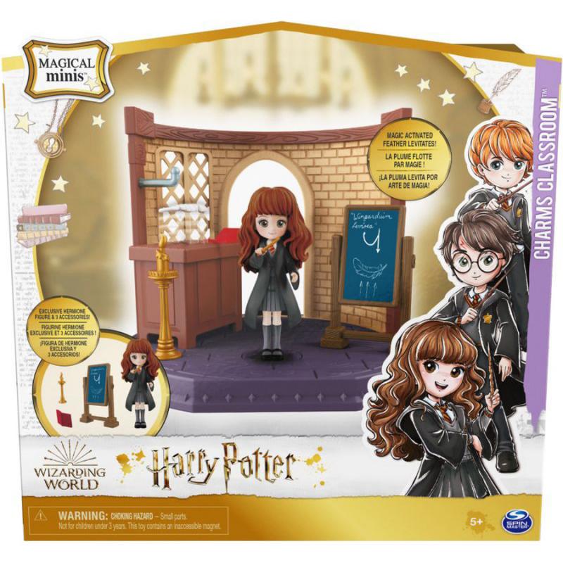 Σετ Μάθημα Ξόρκια με φιγούρα Ερμιόνη - Spin Master Wizarding World Magical Minis Harry Potter