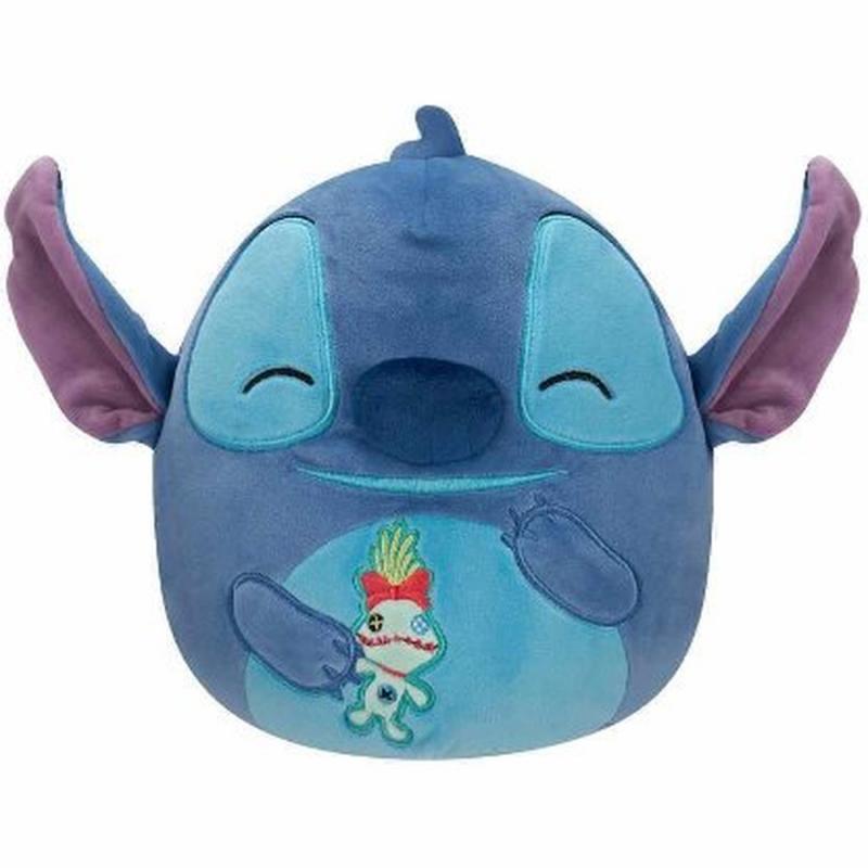 Squishmallows Disney Stitch - Λούτρινα 20 cm - Stitch με Κουκλάκι