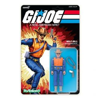 GI Joe ReAction+ Action Figure Wave 3 Wild Bill (Cartoon) 10 cm