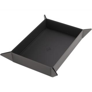 Gamegenic - Magnetic Dice Tray Rectangular Black/Gray