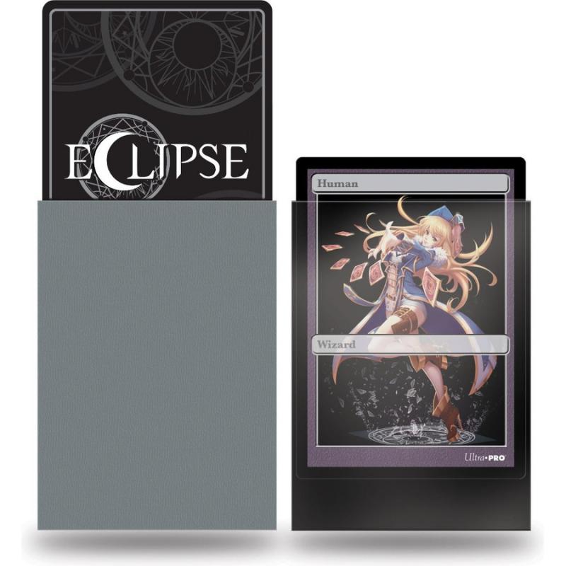 UP - Eclipse Matte Small Sleeves: Smoke Grey (60 Sleeves)