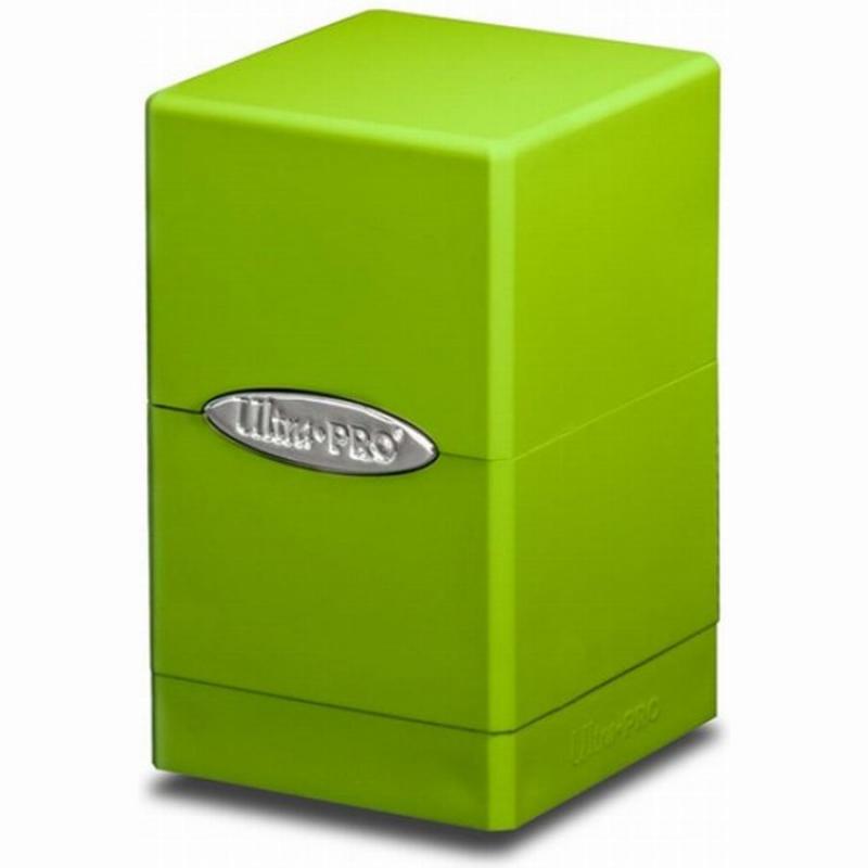 Ultra Pro - Deck Box - Satin Tower - Lime Green