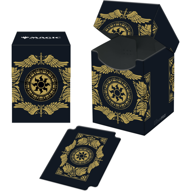 UP - 100+ Deck Box for Magic: The Gathering Mana 7 Plains