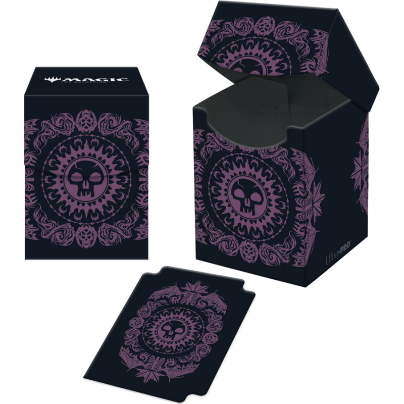 UP - 100+ Deck Box for Magic: The Gathering Mana 7 Swamp