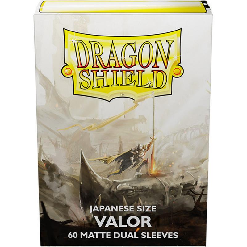 Dragon Shield Japanese size Matte Dual Sleeves - Valor (60 Sleeves)