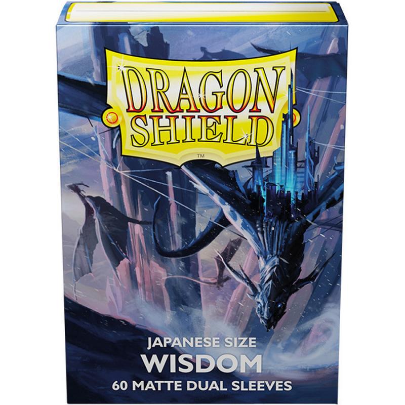 Dragon Shield Japanese size Matte Dual Sleeves - Wisdom (60 Sleeves)