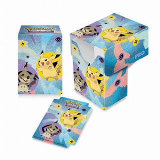 Ultra Pro - Pikachu & Mimikyu Full View Deck Box for Pokemon