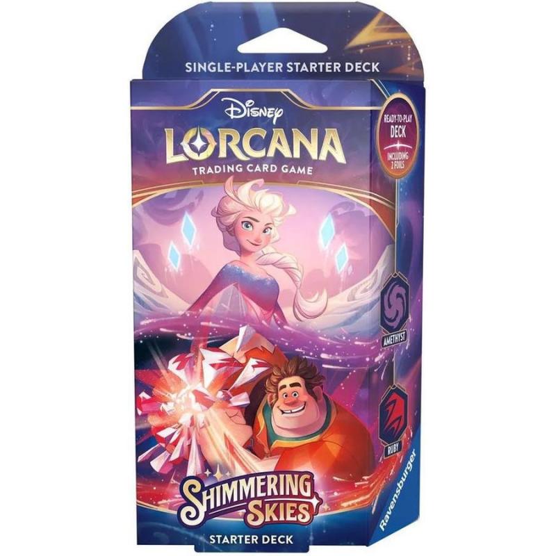 Disney Lorcana TCG Shimmering Starter Deck - EN - Amethyst & Ruby