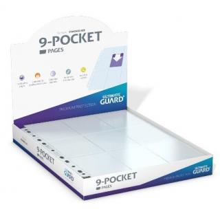 Ultimate Guard 9-Pocket Pages Top-Loading - Transparent