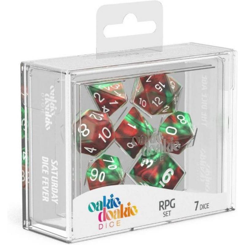 Oakie Doakie Dice RPG Set Gemidice - Bloody Jungle (7)