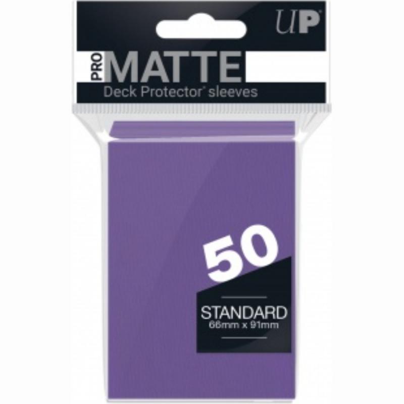 Ultra Pro - Standard Sleeves - Pro-Matte - Non Glare - Purple (50 Sleeves)