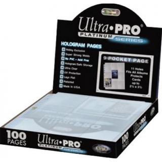 Ultra Pro - Platinum 9 - Pocket Pages (11 Hole)