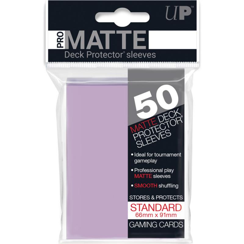 Ultra Pro - Standard Sleeves - Pro-Matte - Non Glare - Lilac (50 Sleeves)