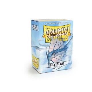 Dragon Shield Standard Sleeves - Matte Sky Blue (100 Sleeves)